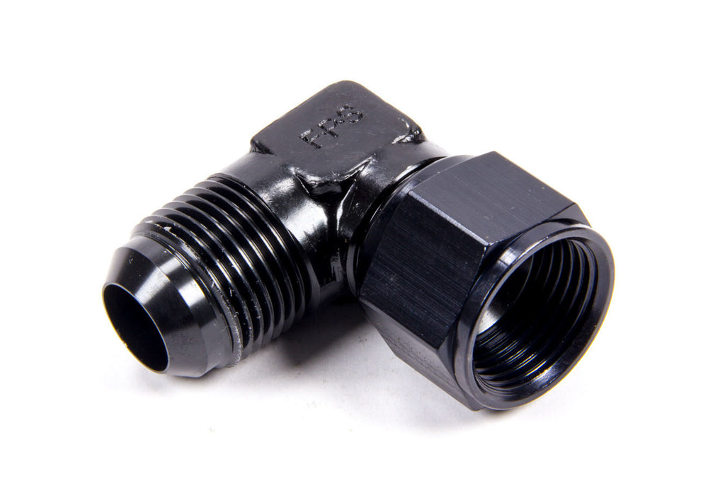 FRAGOLA 498106-BL #12 Female Swivel - Male 90 Degree Fitting Black
