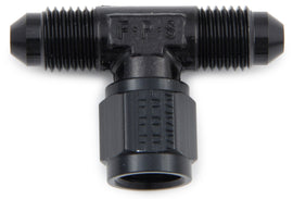 FRAGOLA 498204-BL Fitting #8 Tee Female Swivel On Side Black