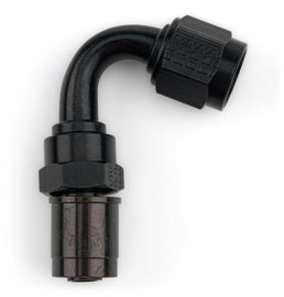 FRAGOLA 5112006 FRAGOLA 6AN Real Street 120 Degree Aluminum Hose End Fitting - Black Anodized, Part #5112006