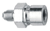 FRAGOLA 650202 FRAGOLA 650202 Steel 3AN Male to 10mm x 1.0 Female Inverted Flare Fitting