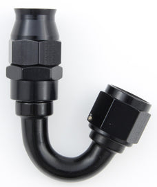 FRAGOLA 681506-BL Hose Fitting #6 150 Deg PTFE Black