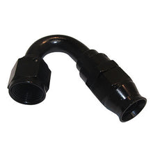 Load image into Gallery viewer, FRAGOLA 681512-BL Hose Fitting #12 150 Deg PTFE Black