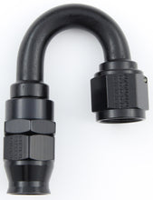 Load image into Gallery viewer, FRAGOLA 681808-BL Hose Fitting #8 180 Deg PTFE Black