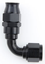 Load image into Gallery viewer, FRAGOLA 689008-BL Hose Fitting #8 90 Deg PTFE Black