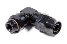 Load image into Gallery viewer, FRAGOLA 689709-BL Hose Fitting #10 90 Deg to #8 ORB PTFE Black
