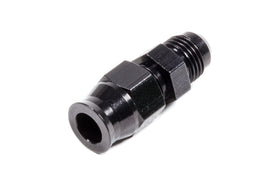FRAGOLA 892006-BL 6AN Male to 3/8in Tube Adapter Fitting  Black