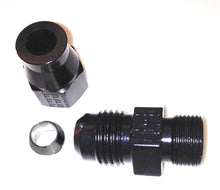 Load image into Gallery viewer, FRAGOLA 892010-BL 10AN Male to 5/8in Tube Adapter Fitting  Black