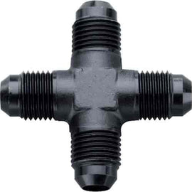 FRAGOLA 900656-BL FRAGOLA 900656-BL Black Anodized 6AN Male Cross Adapter Tee