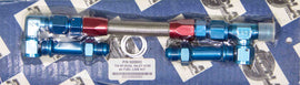 FRAGOLA 920003 #8 Fuel Line Kit 7/8-20 Dual Inlet 4150