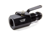 FRAGOLA 961010-BL #10 Shut off Valve Black Female Inlet/Male Outlet