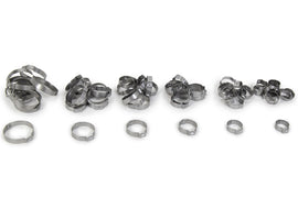 FRAGOLA 999170 Push Lock Clamps 50pk 10-Each  4an - 12an