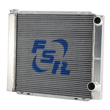 Load image into Gallery viewer, FSR RACING 2619D2-16 Radiator Chevy Double Pass 26in x 19in 16an