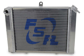 FSR RACING 78302-2 Radiator Mini Sprint 2 Row 18x12 Cage Mount