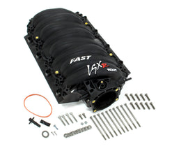 FAST ELECTRONICS 146102B Intake Manifold LS3 - LSXR 102mm Black Finish