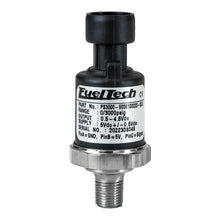 Load image into Gallery viewer, FUELTECH USA 5005100217-BLK 0-500 PSI Pressure Sensor (Black Series)