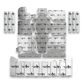 FLATLINE BARRIERS TABT4040 60-62 GM Truck Low Tunne l Full Insulation Kit