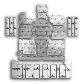 FLATLINE BARRIERS TABT4041 60-62 GM Truck High Tunn el Full Insulation Kit