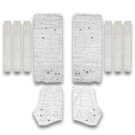 FLATLINE BARRIERS TABZ6009 69-70 Ford Mustang Coupe Door Insulation Kit