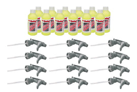 GEDDEX 115A12 Pro Spray Wheelie Bar Ma rker Yellow Case 12x7oz