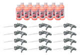 GEDDEX 115B12 Pro Spray Wheelie Bar Ma rker Orange Case 12x7oz