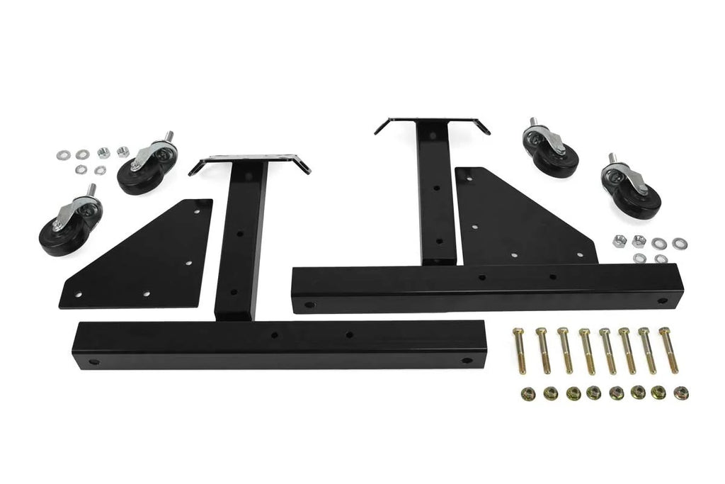 G FORCE CROSSMEMBERS GF-LSLTHEM-EC G Force Crossmembers Engine Cradle for GM LS-Series with Wheels and Hardware - Part GF-LSLTHEM-EC