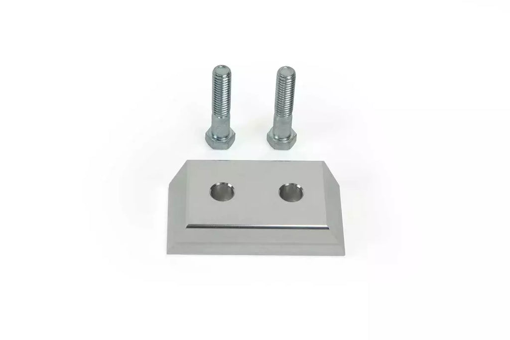 G FORCE CROSSMEMBERS GF-SPR1-01 G Force Crossmembers GM Transmission Mount Spacer Block - 1 inch Height, Steel, Zinc Plated, Part GF-SPR1-01