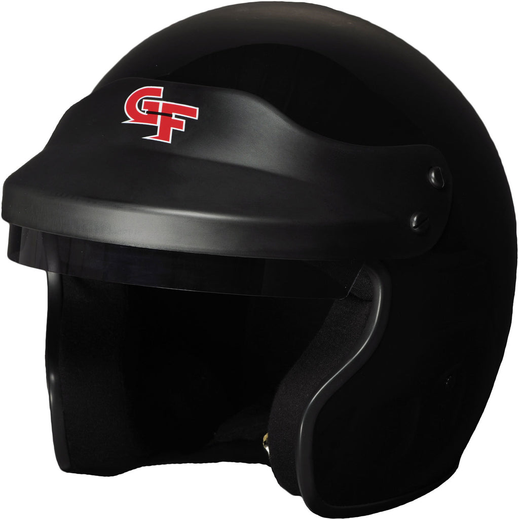 G-FORCE 13002XLGBK Helmet GF1 Open X-Large Black SA2020
