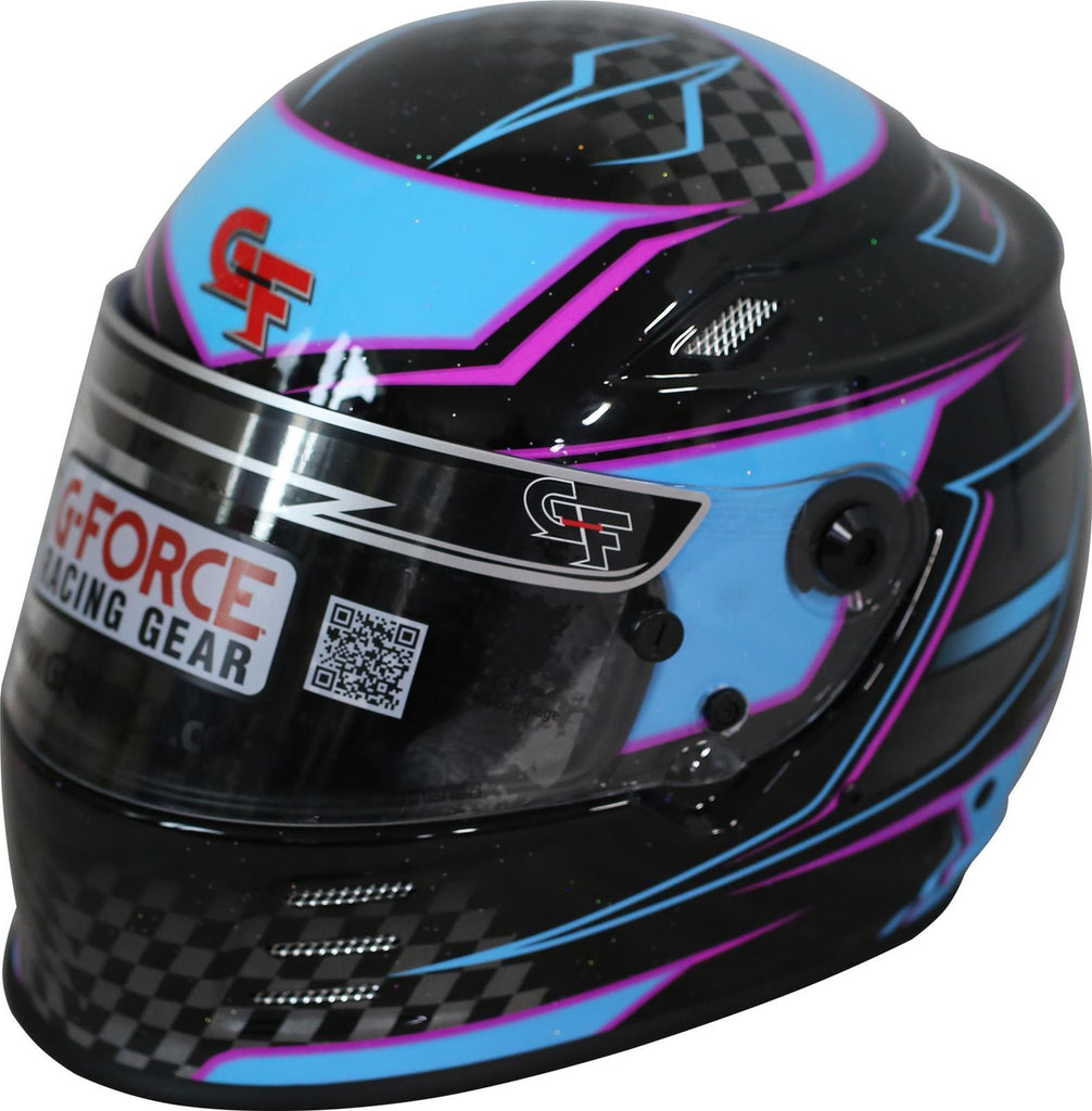 G-FORCE 13005LRGBU HELMET REVO GRAPHICS LRG BLUE SA2020