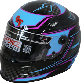 G-FORCE 13005XSMBU HELMET REVO GRAPHICS XSM BLUE SA2020