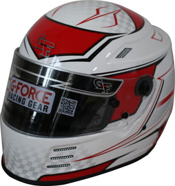 G-FORCE 13005XSMRD HELMET REVO GRAPHICS XSM RED SA2020