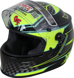 G-FORCE 13005XSMYL HELMET REVO GRAPHICS XSM YELLOW SA2020