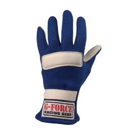 G-FORCE 4101CSMBU G5 Racing Gloves Child Small Blue