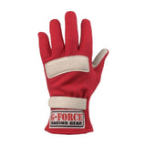 G-FORCE 4101LRGRD G5 Racing Gloves Large Red