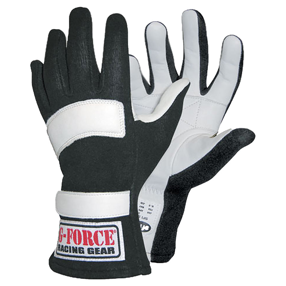 G-FORCE 4101SMLBK G5 Racing Gloves Small Black