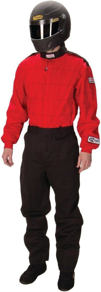 G-FORCE 4125CLGRD Suit GF125 Child Large Red