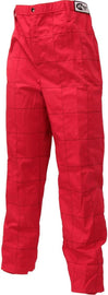 G-FORCE 4127CLGRD Pants GF125 Child Large Red