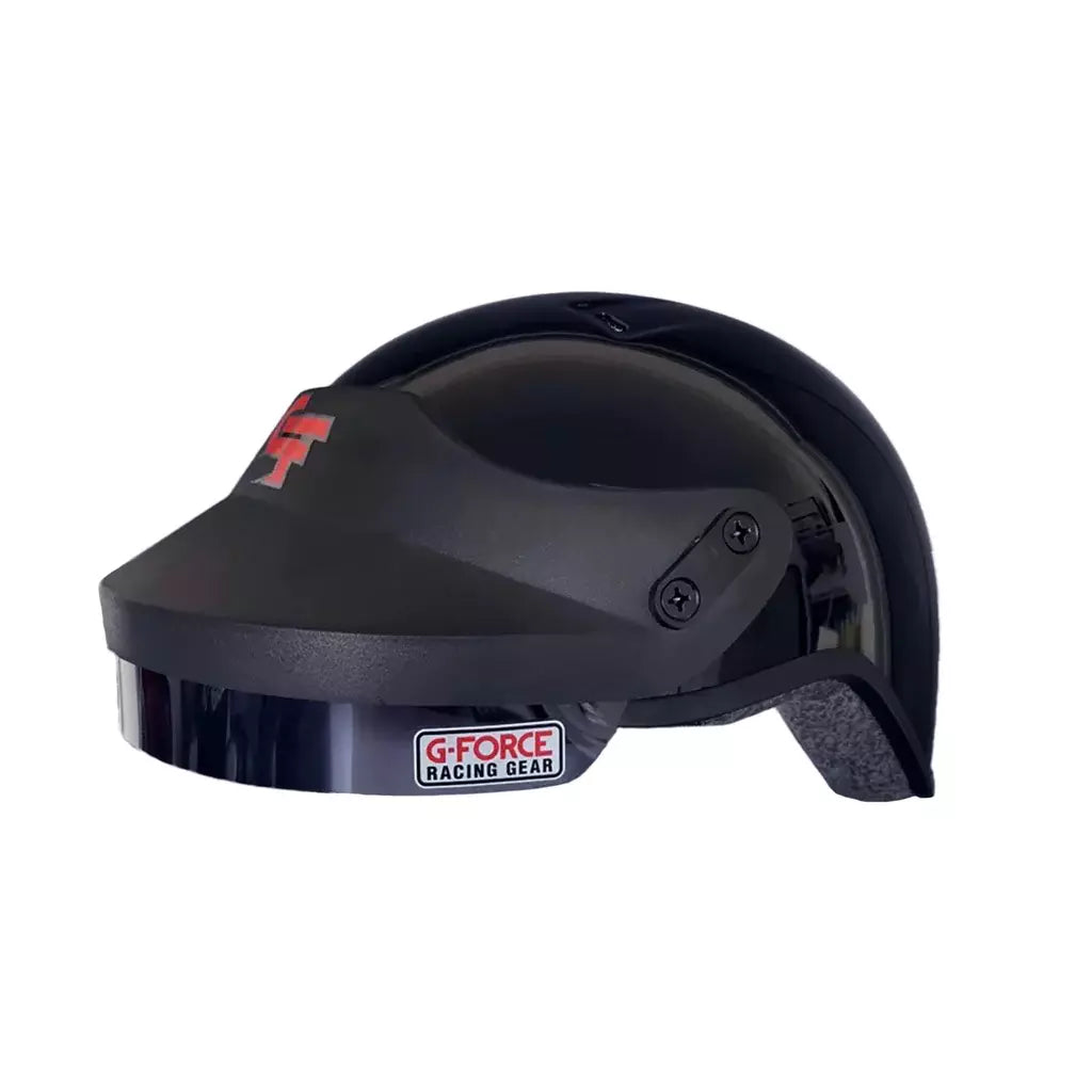 G-FORCE 4414XLGBK Crew Helmet Black X-Large