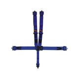 G-FORCE 6000BU Indivd. Shoulder Harness Pull Down Blu Pro Series