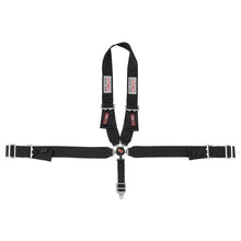 Load image into Gallery viewer, G-FORCE 7140BK 5pt Harness Camlock Black U Shoulder Pull-Dn
