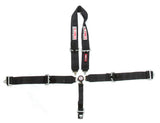 G-FORCE 7543BK U-Type Harness Camlock Black 5pt Pro Series
