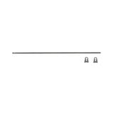 G-FORCE WM5 Flat Bottom Bar w/Tabs