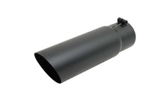 Load image into Gallery viewer, GIBSON EXHAUST 500379-B Black Ceramic Single Wal l Angle Exhaust Tip