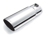GIBSON EXHAUST 500397 Stainless Single Wall An gle Exhaust Tip