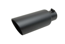 Load image into Gallery viewer, GIBSON EXHAUST 500637-B Black Ceramic Double Wal led Angle Exhaust Tip