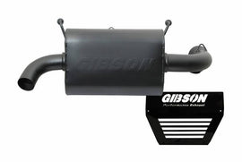 GIBSON EXHAUST 98020 Polaris UTV Single Exhau st  Black Ceramic