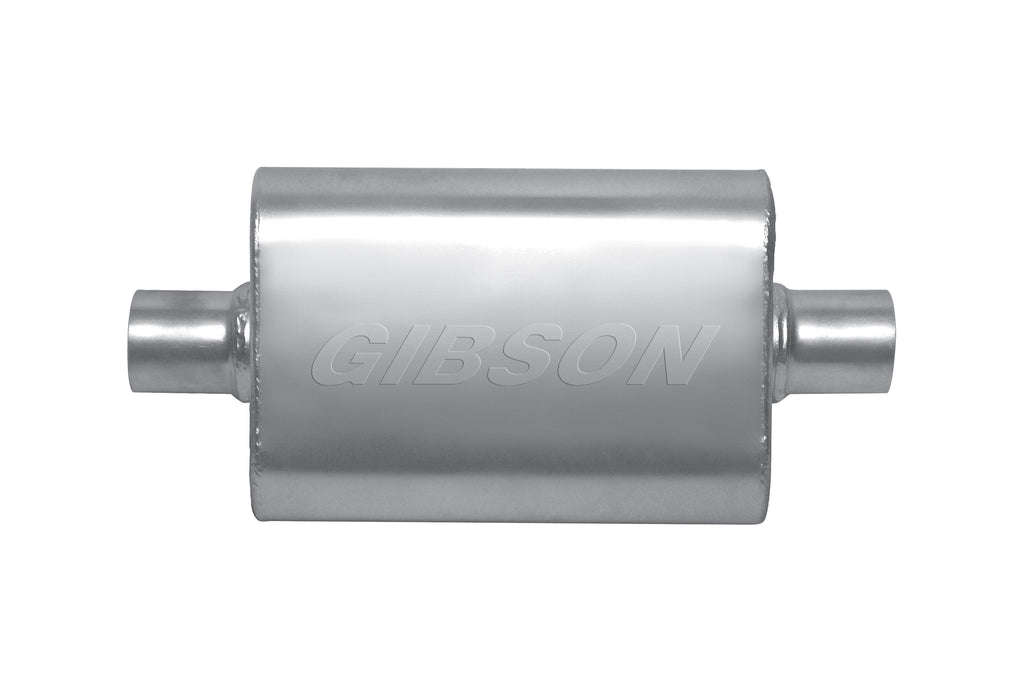 GIBSON EXHAUST BM0108 Stainless Steel Muffler 3in Center/Center