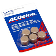 Load image into Gallery viewer, CHEVROLET PERFORMANCE 12378255 Sealant Coolant System 4-Gram Tablets 5pk