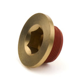 CHEVROLET PERFORMANCE 12561663 Chevrolet Performance GM LS-Series Brass Coolant Drain Plug (Part #12561663)