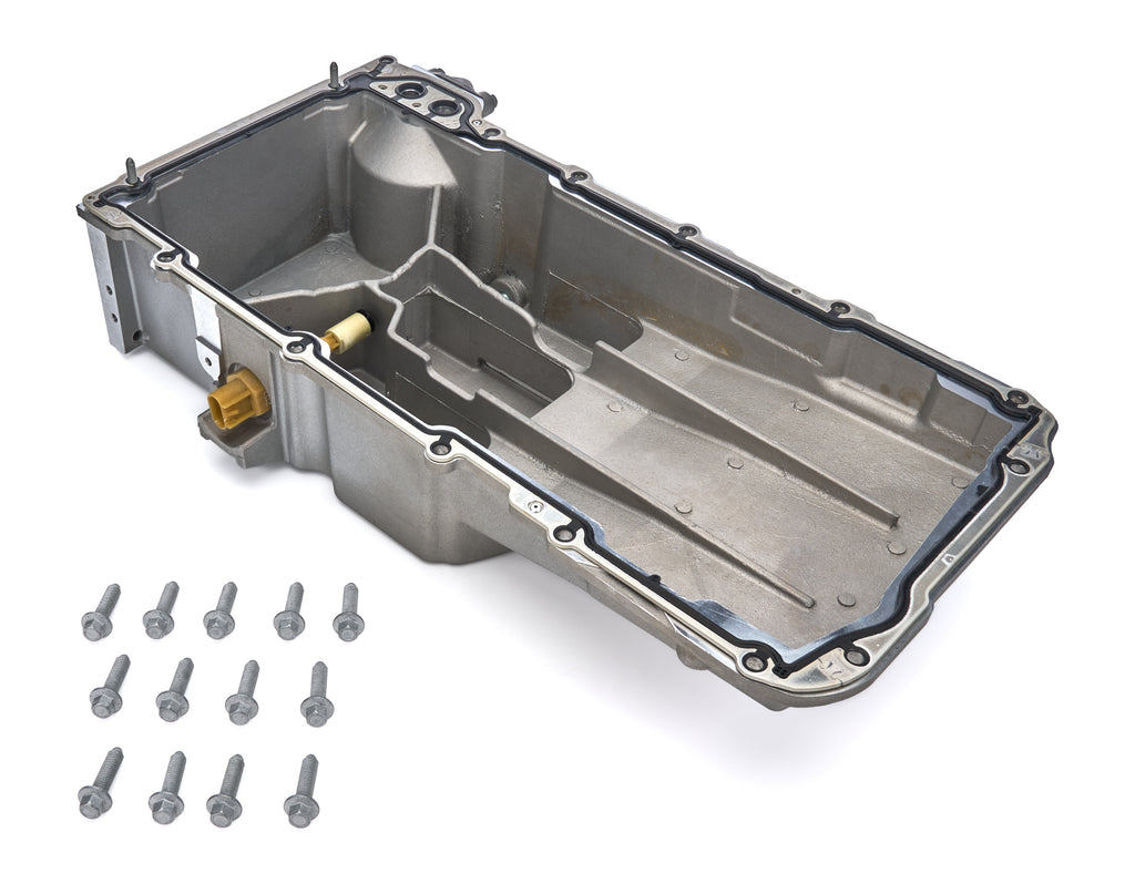 CHEVROLET PERFORMANCE 19540488 Chevrolet Performance LS Series Engine Oil Pan Rear Sump 4.5 inch Deep with Hardware and Gasket