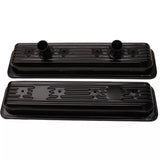 CHEVROLET PERFORMANCE 25534359 Valve Cover Kit SBC Circle Track Steel Black
